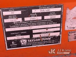 (Dixon, CA) B2-48 Utility Cart, Taylor Dunn Cart Does Not Operate & Conditions Unknown