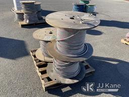 (Dixon, CA) Pallet with (3) Reels of Cable NOTE: This unit is being sold AS IS/WHERE IS via Timed Au