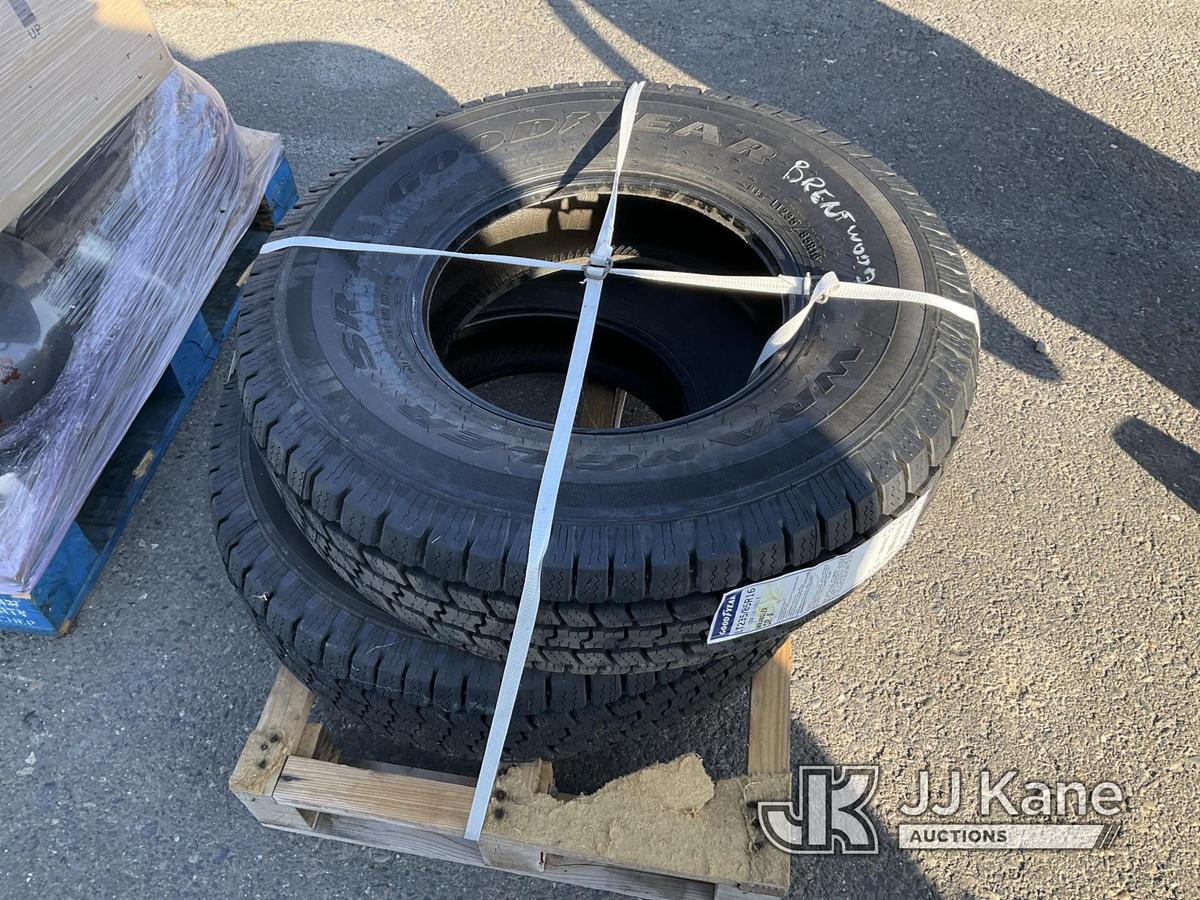 (Dixon, CA) 2 Goodyear Wrangler SR-A Tires. NOTE: This unit is being sold AS IS/WHERE IS via Timed A