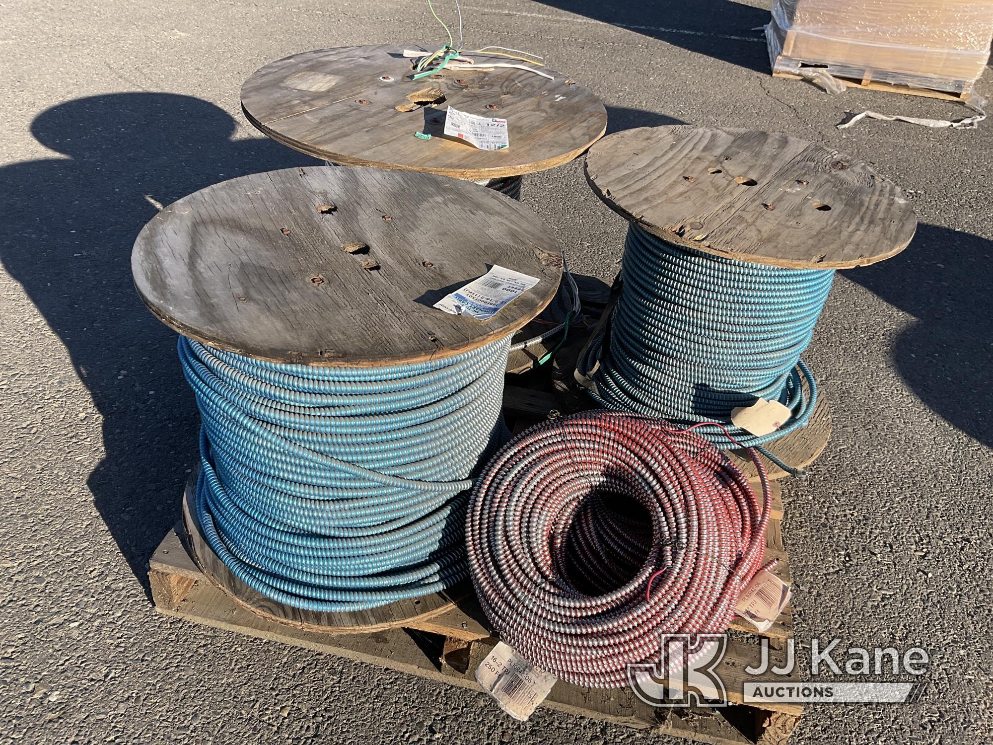 (Dixon, CA) Pallet with Cables NOTE: This unit is being sold AS IS/WHERE IS via Timed Auction and is
