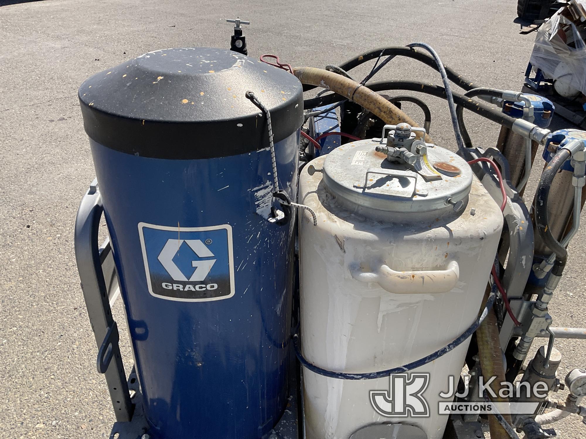 (Dixon, CA) Graco Road Lazer RPS 2900 Walk Behind Road Stripper NOTE: This unit is being sold AS IS/