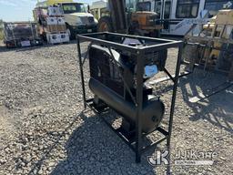 (Dixon, CA) 40gal 2 Stage Air Compressor (New) NOTE: This unit is being sold AS IS/WHERE IS via Time