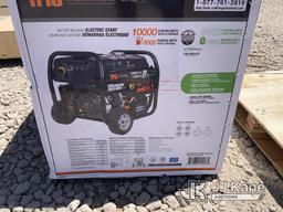 (Dixon, CA) Duel Fuel Portable Generator (New) NOTE: This unit is being sold AS IS/WHERE IS via Time