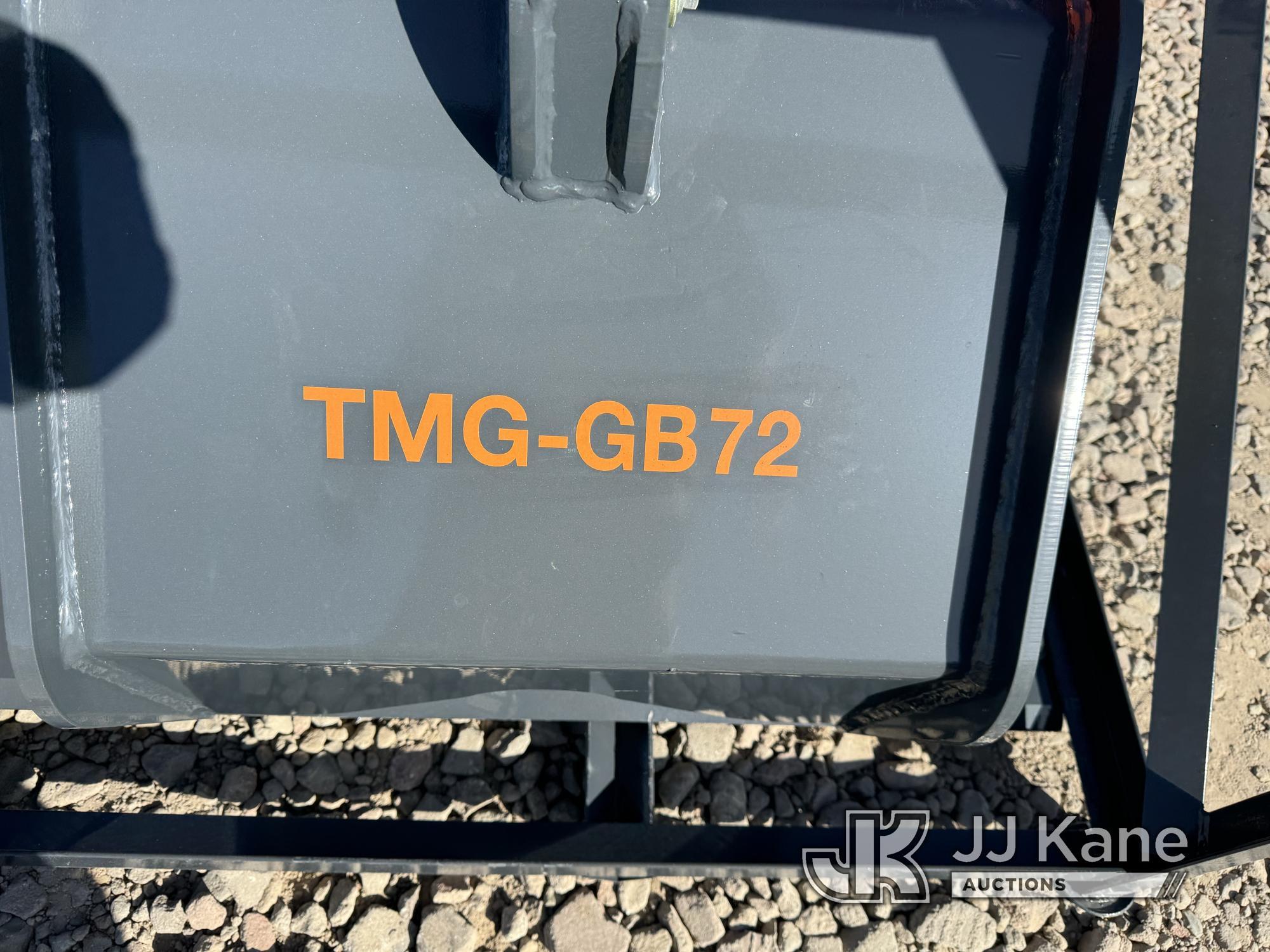 (Dixon, CA) 72in Skid Steer Grapple Bucket (New ) NOTE: This unit is being sold AS IS/WHERE IS via T