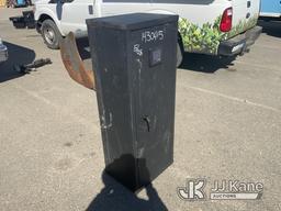 (Dixon, CA) Metal Safe (Locked) NOTE: This unit is being sold AS IS/WHERE IS via Timed Auction and i