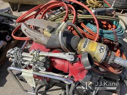 (Dixon, CA) Pallet with Jaws of Life Equipment NOTE: This unit is being sold AS IS/WHERE IS via Time