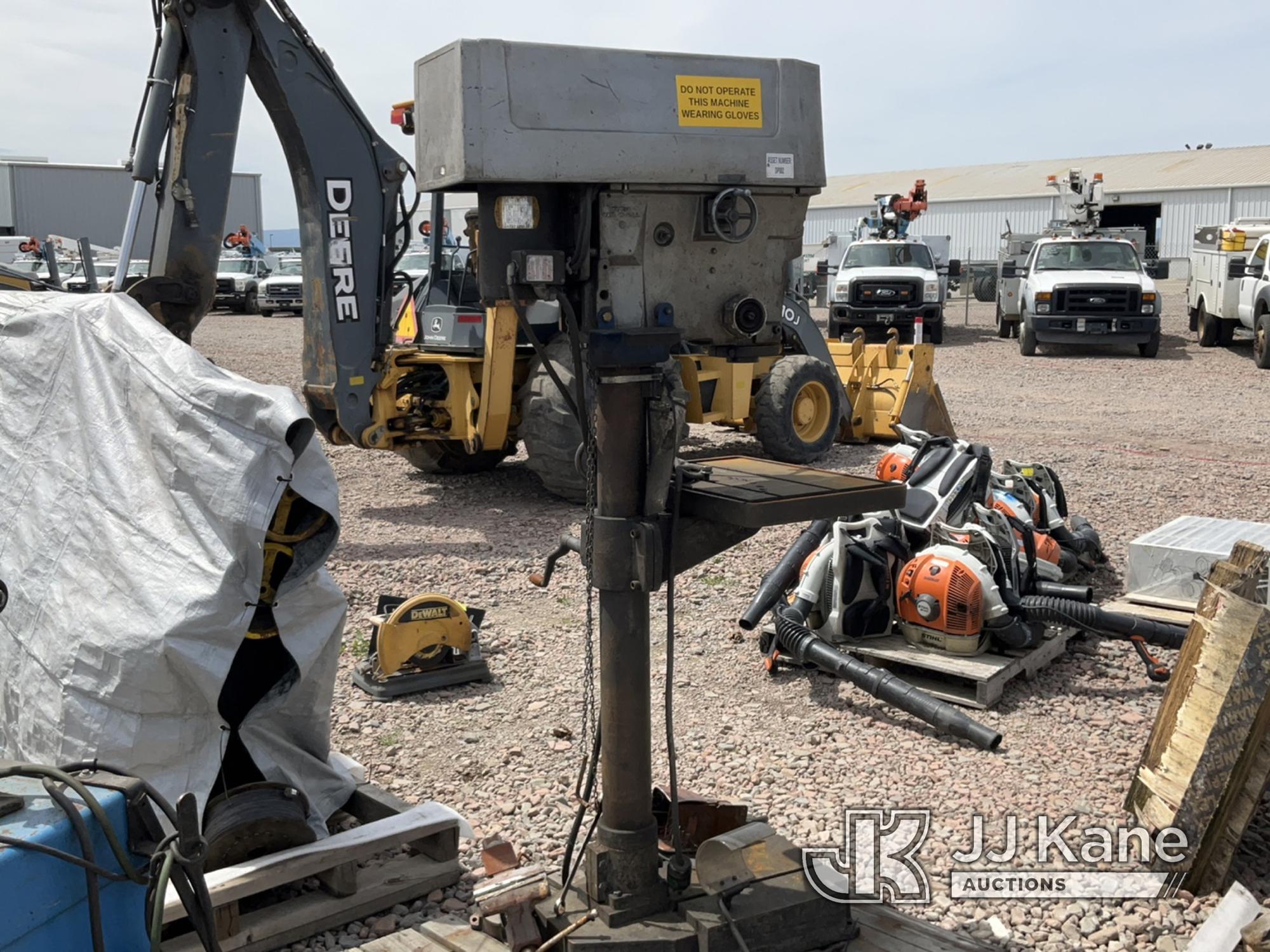 (Dixon, CA) Wilton Variable Speed Drill Press (Worn Worn, Rust Damage, Operation Status Unknown