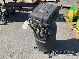 (Dixon, CA) Husky Air Compressor. NOTE: This unit is being sold AS IS/WHERE IS via Timed Auction and