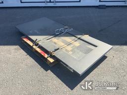 (Dixon, CA) Metal Door (Used) NOTE: This unit is being sold AS IS/WHERE IS via Timed Auction and is