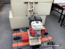 (Jurupa Valley, CA) 1 Concrete Scarifier With Honda Engine (Used) NOTE: This unit is being sold AS I