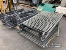 (Jurupa Valley, CA) 2 Pallets Of Metal Warehouse Racks (Used) NOTE: This unit is being sold AS IS/WH