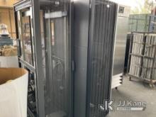 (Jurupa Valley, CA) 2 HP Server Racks (Used) NOTE: This unit is being sold AS IS/WHERE IS via Timed