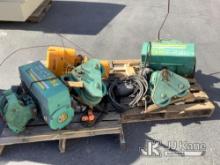 (Jurupa Valley, CA) 2 P&H Trollies & 1 Harrington 2 Ton Hoist (Used) NOTE: This unit is being sold A