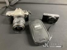 2 Cameras And Accessories (Used) NOTE: This unit is being sold AS IS/WHERE IS via Timed Auction and 