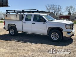 (South Beloit, IL) 2018 GMC Sierra 1500 4x4 Extended-Cab Pickup Truck Runs, Moves, Body Damage, Pain