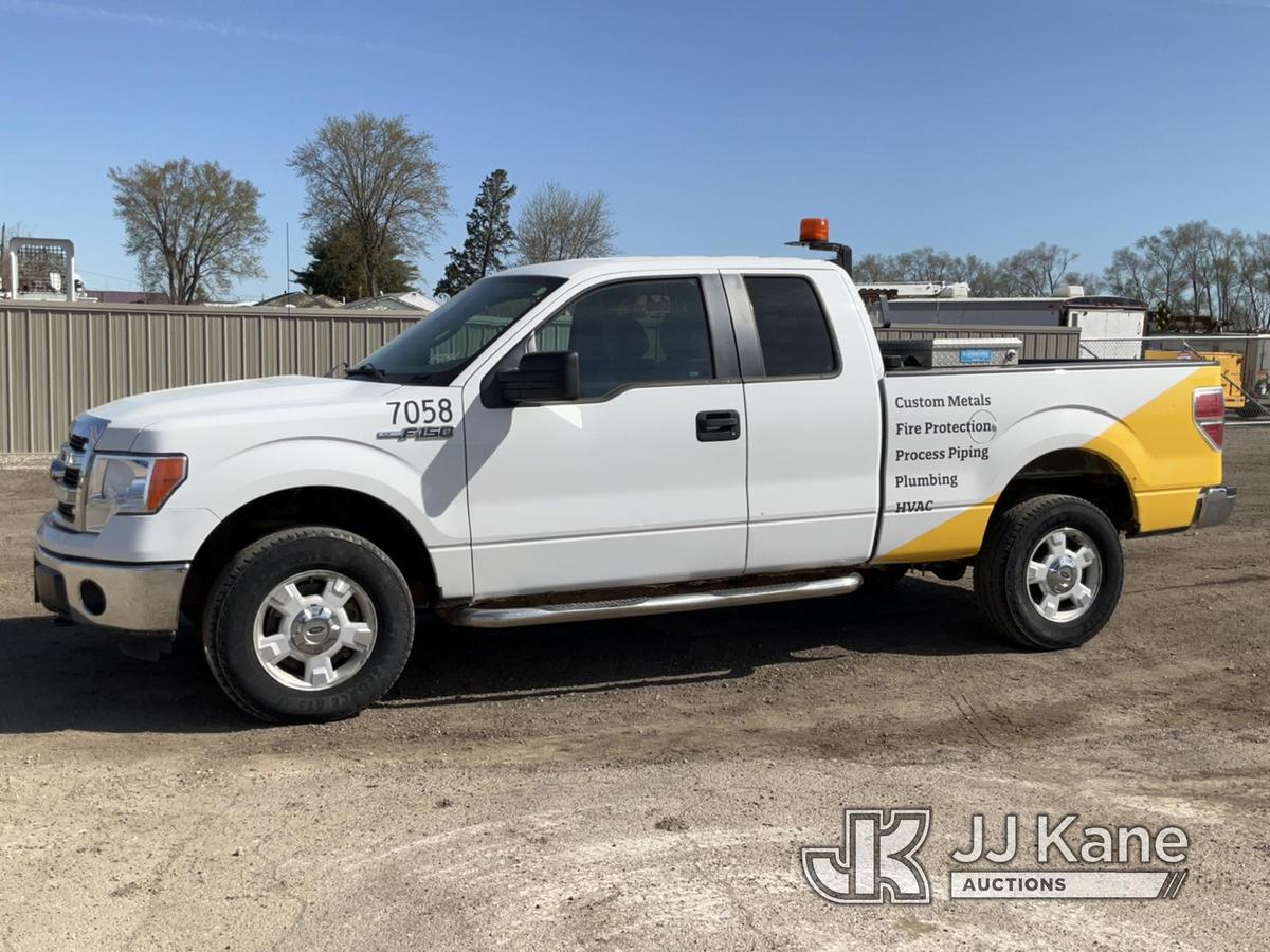 (South Beloit, IL) 2014 Ford F150 4x4 Extended-Cab Pickup Truck Runs, Moves