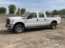 2012 Ford F250 Crew-Cab Pickup Truck Runs & Moves) (Rust Damage, Body Damage, Paint Damage, Check En
