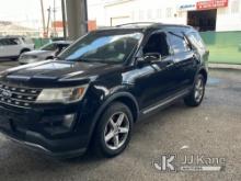 2016 Ford Explorer XLT 4x4 4-Door Sport Utility Vehicle Runs & Moves