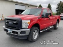 (Maple Lake, MN) 2016 Ford F250 4x4 Extended-Cab Pickup Truck Runs and Moves) (Check Engine Light on
