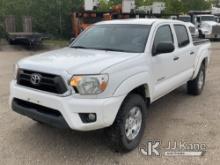 2012 Toyota Tacoma 4x4 Crew-Cab Pickup Truck Runs & Moves) (Cracked Windshield