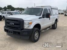 2016 Ford F250 4x4 Extended-Cab Pickup Truck Runs & Moves) (Bad Alternator, Will Not Charge