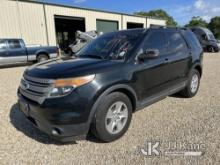 (Robert, LA) 2014 Ford Explorer 4-Door Sport Utility Vehicle Runs & Moves) (Arm Rest Torn, Paint Dam