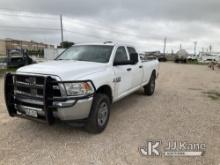 (Waxahachie, TX) 2017 RAM 2500 4x4 Crew-Cab Pickup Truck Runs & Moves, Check Engine Light On, Engine