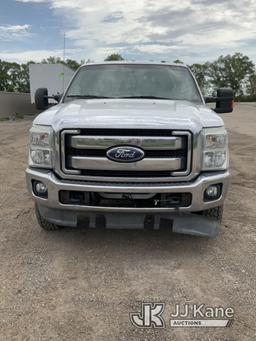 (South Beloit, IL) 2011 Ford F350 4x4 Extended-Cab Pickup Truck Runs, Moves, Rust Damage, Paint Dama