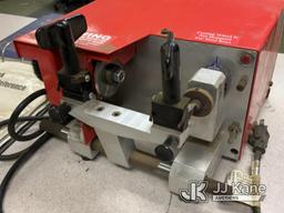 (South Beloit, IL) Key Cutting Machine (Motor turns on Motor turns on, drive belt broken, cutter con