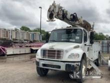 (Wichita, KS) Altec DC47-TR, Digger Derrick rear mounted on 2015 Freightliner M2 106 Utility Truck R