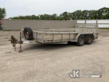 1999 Alum-Line T/A Aluminum Tagalong Equipment Trailer