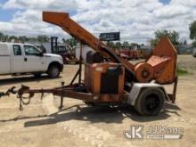 (South Beloit, IL) 2010 Altec WC126 Chipper (12in Drum) No Title, Runs, Clutch Engages, Tire Off Rim