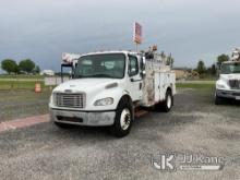 2006 Freightliner M2 106 Utility Truck Moves, Runs, Operates) (Seller States : The Drivers Side Air 