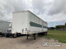 (Waxahachie, TX) 1987 RoadRailer Van Body Trailer Fair) (Seller States: Unit has not moved in a long