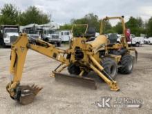 (Des Moines, IA) 2014 Vermeer RTX550 Rubber Tired Trencher Runs, Moves, & Operates