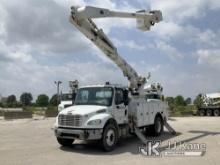 Altec AM55, Over-Center Material Handling Bucket rear mounted on 2015 Freightliner M2 106 Utility Tr