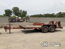 1999 Ditch Witch T14A T/A Tagalong Equipment Trailer