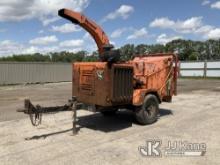 (South Beloit, IL) 2011 Vermeer BC1000XL Chipper (12in Drum) No Title) (Rust Damage, Starts, Runs, O