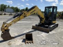 2015 Yanmar VIO45-6A Mini Hydraulic Excavator Runs, Moves, Operates.