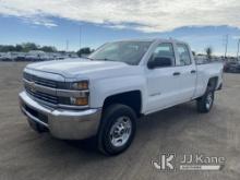 2015 Chevrolet Silverado 2500HD 4x4 Extended-Cab Pickup Truck Danella Unit) (Runs & Moves