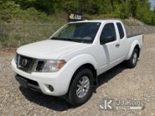 2015 Nissan Frontier 4x4 Extended-Cab Pickup Truck Runs & Moves) (Missing Tailgate, 4x4 Light On, Bo