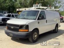 2013 Chevrolet Express G2500 Cargo Van Runs & Moves, Rust & Body Damage