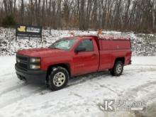 2015 Chevrolet Silverado 1500 4x4 Pickup Truck Runs Rough & Moves) (Check Engine Light On, Under Car