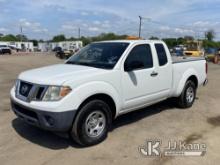 2015 Nissan Frontier Extended-Cab Pickup Truck Runs & Moves, Check Engine Light On, Body & Rust Dama