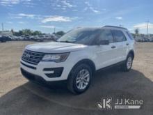 2017 Ford Explorer 4x4 4-Door Sport Utility Vehicle Danella Unit) (Runs & Moves, Trans Issues