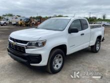 2021 Chevrolet Colorado 4x4 Extended-Cab Pickup Truck Runs & Moves, Body & Rust Damage