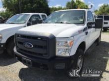 2015 Ford F250 4x4 Extended-Cab Pickup Truck Runs & Moves, Body & Rust Damage