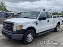 2014 Ford F150 4x4 Extended-Cab Pickup Truck Runs & Moves, Body & Rust Damage, Battery Light On