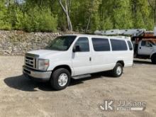 2008 Ford E350 Passenger Van Runs & Moves) (Rusted Frame, Body & Rust Damage