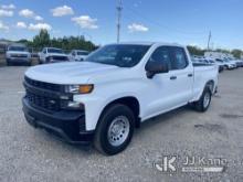 2019 Chevrolet Silverado 1500 4x4 Extended-Cab Pickup Truck Danella Unit) (Runs & Moves, Body Damage